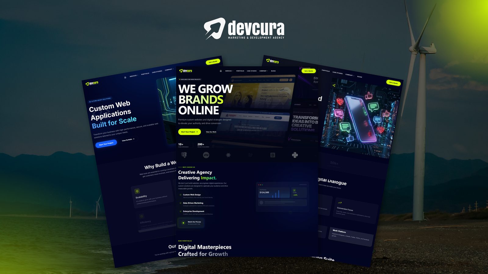 Web Design project by Nexvora Labs