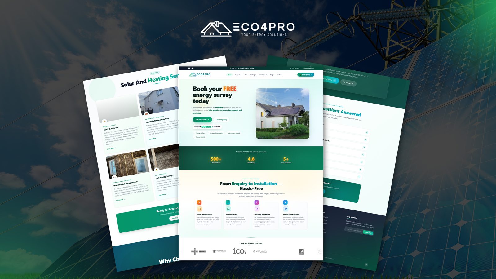 Brand & Web project by Nexvora Labs
